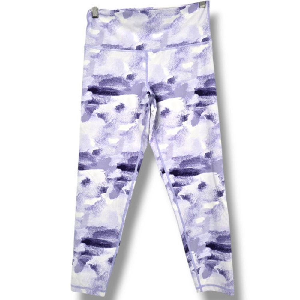 aerie Women's Chill Play Move Mid Rise Crop Ankle Active Pull On‎ Legging Size L